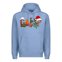Colony Blue christmas camp life Premium Hoodie - NancyCooperArtShop