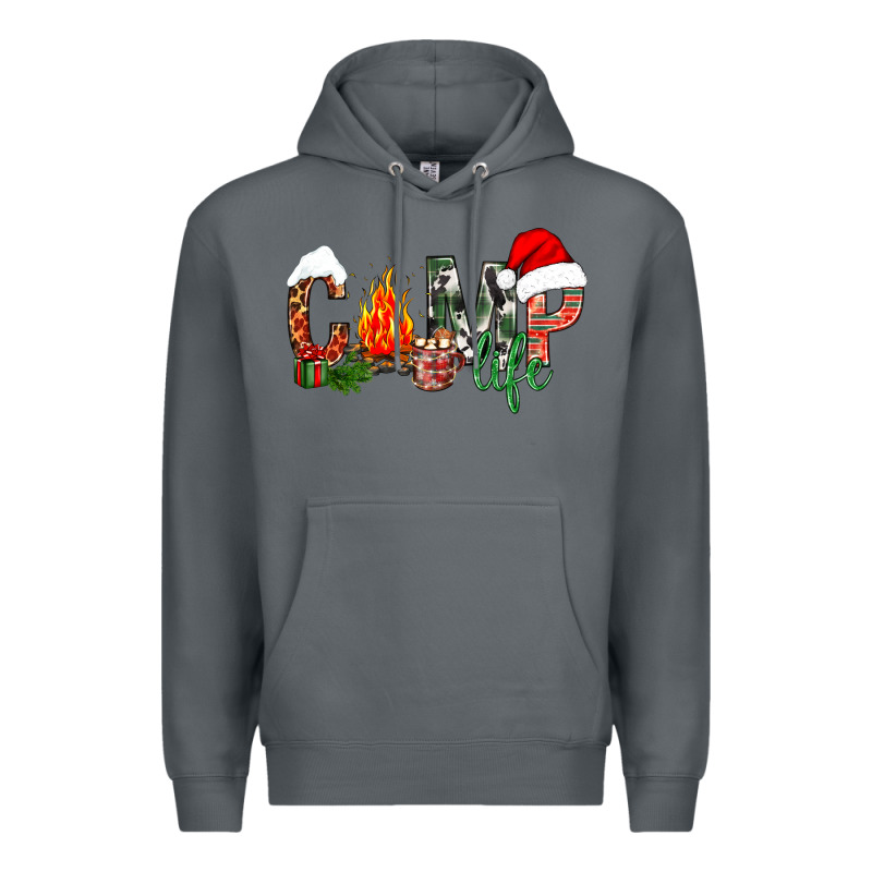 Christmas Camp Life Premium Hoodie by NancyCooperArtShop | Teevron