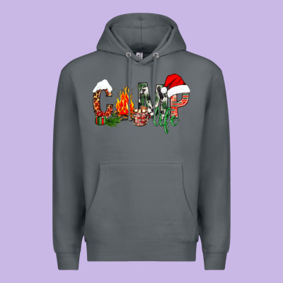 Christmas Camp Life Premium Hoodie Designed By Nancycooperartshop