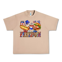 Burro tastes like freedom with leopard Urban Heavy Tee - texasbilliewilder