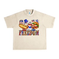 Sandshell tastes like freedom with leopard Urban Heavy Tee - texasbilliewilder