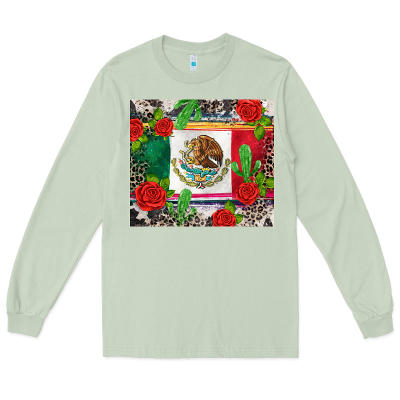 Mexican Flag Long Sleeve Tee by CTS Tumbler Store | Teevron