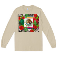 Mushroom mexican flag Long Sleeve Tee - CTS Tumbler Store