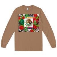 Toasted Coconut mexican flag Long Sleeve Tee - CTS Tumbler Store