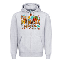 Heather Grey medical assistant Zipper Hoodie - AdoDesignShop