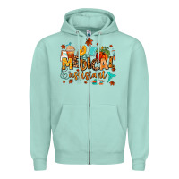 Seafoam medical assistant Zipper Hoodie - AdoDesignShop