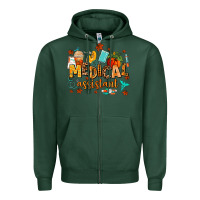 Sports Green medical assistant Zipper Hoodie - AdoDesignShop