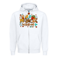 White medical assistant Zipper Hoodie - AdoDesignShop
