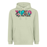Matcha xoxo hugs and kisses valentines day Heavyweight Hoodie - AdoDesignShop