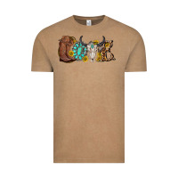 Western Love Bull Skull With Gemstone And Sunflowe Vintage Tee | Teevron