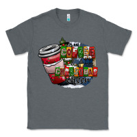 Charcoal Heather coffe Classic Tee - CowhideDigitalArt