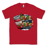 Red coffe Classic Tee - CowhideDigitalArt