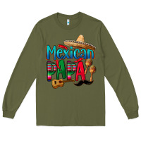 Army Green mexican papa Long Sleeve Tee - CTS Tumbler Store