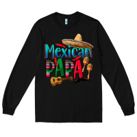 Black mexican papa Long Sleeve Tee - CTS Tumbler Store