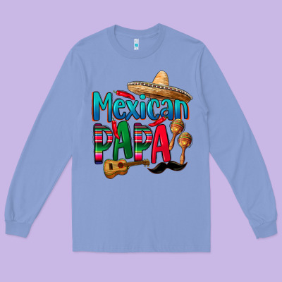 Mexican Papa Long Sleeve Tee Designed By Cts Tumbler Store