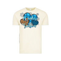 Vintage Arctic snow hearts winter season Vintage Tee - Zillion Design Studio