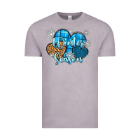 Vintage Zinc snow hearts winter season Vintage Tee - Zillion Design Studio