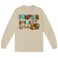 Mushroom pumpkin spice and jesus Long Sleeve Tee - AdoDesignShop