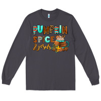 Smoke pumpkin spice and jesus Long Sleeve Tee - AdoDesignShop