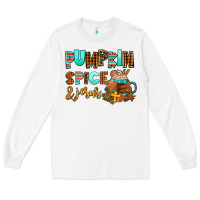 White pumpkin spice and jesus Long Sleeve Tee - AdoDesignShop