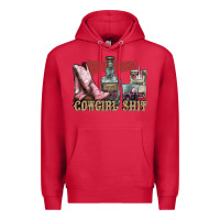 Cardinal busy doing cowgirl shit liquor boots cigarette Premium Hoodie - NancyCooperArtShop