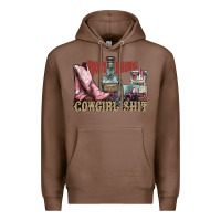 Chestnut busy doing cowgirl shit liquor boots cigarette Premium Hoodie - NancyCooperArtShop