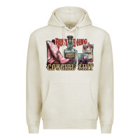 Oatmeal Heather busy doing cowgirl shit liquor boots cigarette Premium Hoodie - NancyCooperArtShop