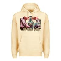 Pina Colada busy doing cowgirl shit liquor boots cigarette Premium Hoodie - NancyCooperArtShop