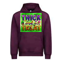 Mauve Wine thick and a treat Urban Hoodie - BundleAndBundleShop