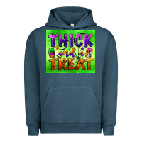 Pigment Midnight Navy thick and a treat Urban Hoodie - BundleAndBundleShop