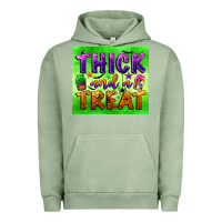 Pigment Oil Green thick and a treat Urban Hoodie - BundleAndBundleShop