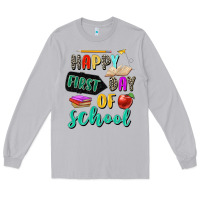 Moon Dust happy first day of school Long Sleeve Tee - Zillion Design Studio