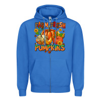 True Royal farm fresh pupkins Zipper Hoodie - AdoDesignShop