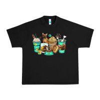 Black french bulldog coffee cups Urban Heavy Tee - Zillion Design Studio