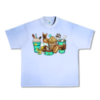 Grape Ice french bulldog coffee cups Urban Heavy Tee - Zillion Design Studio