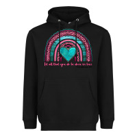 Black valentine's day rainbow let all that you do be done in love 1 corinthi Heavyweight Hoodie - AdoDesignShop