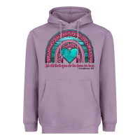 Lavender valentine's day rainbow let all that you do be done in love 1 corinthi Heavyweight Hoodie - AdoDesignShop