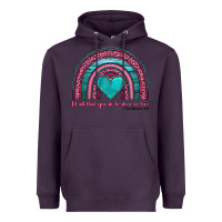 Plum valentine's day rainbow let all that you do be done in love 1 corinthi Heavyweight Hoodie - AdoDesignShop