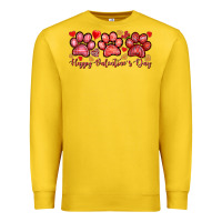 Lemon happy valentines day paws Premium Sweatshirt - NancyCooperArtShop