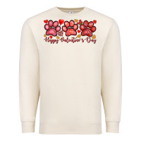 Happy Valentines Day Paws Premium Sweatshirt | Teevron