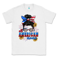 White All American Nana 4th of July Classic Tee - CowGirlArtShop