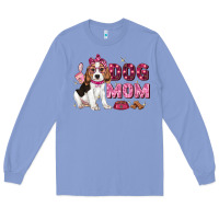 Colony Blue dog mom Long Sleeve Tee - Zillion Design Studio