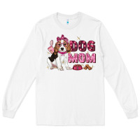 White dog mom Long Sleeve Tee - Zillion Design Studio