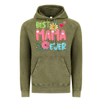 Vintage Olive best mama ever Vintage Hoodie - JahusDesignShop