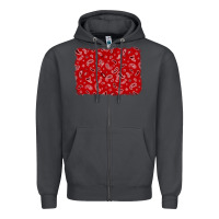 Smoke bandana background Zipper Hoodie - AdoDesignShop