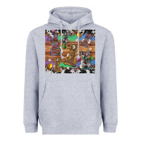 Heather Grey easter bunny egg cowhide leopard Heavyweight Hoodie - Artiststas