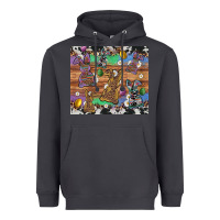 Smoke easter bunny egg cowhide leopard Heavyweight Hoodie - Artiststas