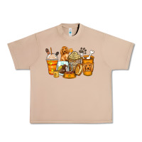 Burro cocker spaniel coffee cups Urban Heavy Tee - Zillion Design Studio