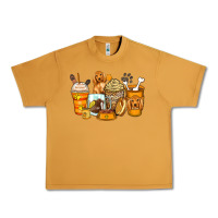 Peanut Butter cocker spaniel coffee cups Urban Heavy Tee - Zillion Design Studio