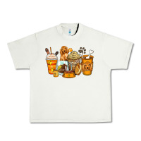 Pistachio cocker spaniel coffee cups Urban Heavy Tee - Zillion Design Studio